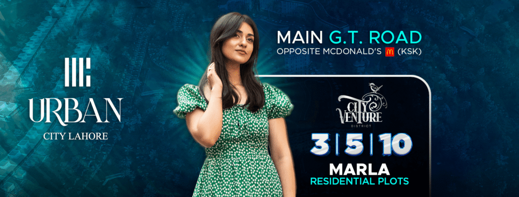 city venture block urban city lahore